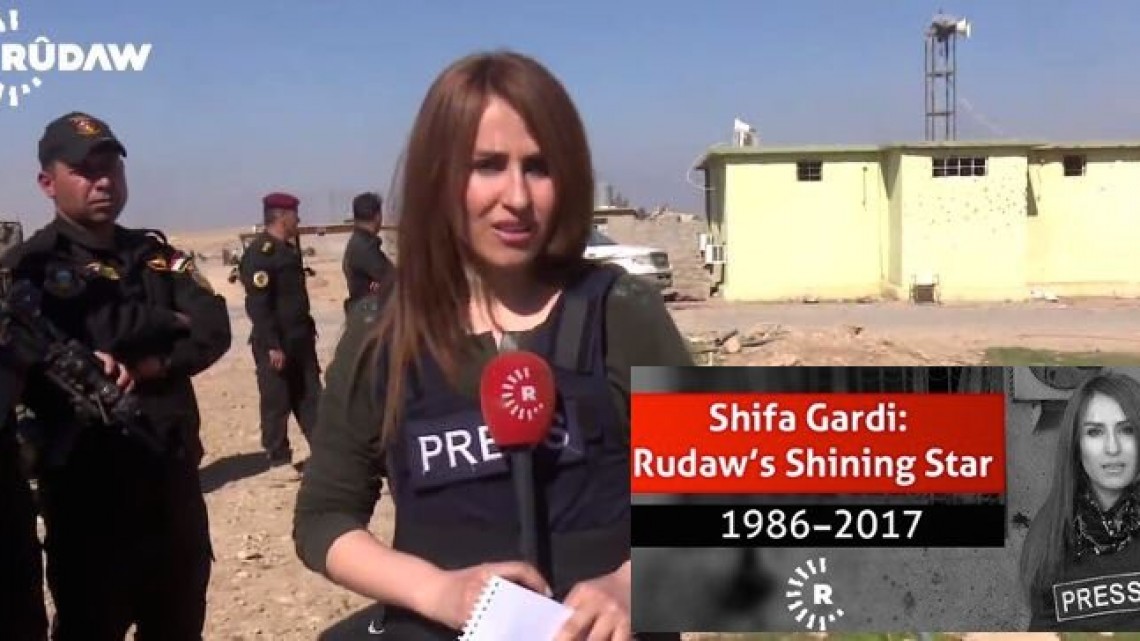 Shifa Gardi, ucisă la 30 de ani. Singura ei armă: microfonul